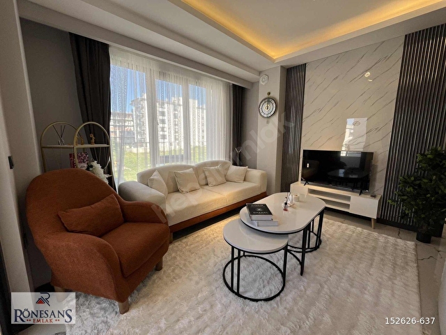 RÖNESAN EMLAKTAN SATILIK LÜKS SIFIR EŞYALI 1+1 DAİRE