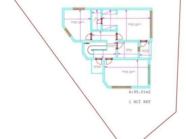 ÇANAKKALE YAPILDAK KÖYÜNDE 303,69 M2 SATILIK ARSA - Görsel 6