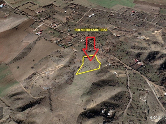 NET E GAYRİMENKULDEN SİRKELİDE 900 M2 SATILIK HİSSELİ TARLA - Görsel 3