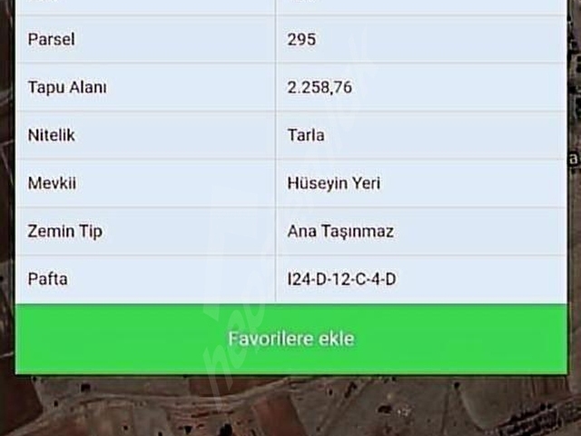 KÜTAHYA MERKEZ IŞIKKARA DA KÖYE 250 MT. MESAFEDE 2.258 M2 TARLA - Görsel 4