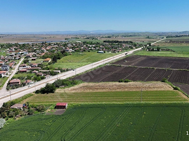 BALIKESİR MANYAS KULAK MAHALLESİNDE SATILIK 3438 M2 TARLA - Görsel 12