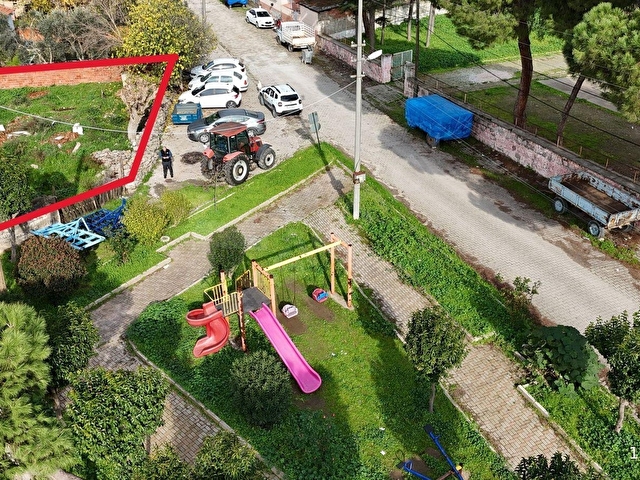 SARIKÖYDE 427 m² SATILIK MÜSTAKİL EV YAPIMINA UYGUN İMARLI ARSA - Görsel 5