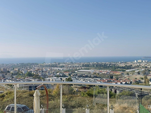 BU HAFTAYA ÖZEL FİYAT İLE-FULL MANZARA-ÖZEL HAVUZ-KAPALI-OTOPARK-BAHÇE-3+2-EŞYALI-FIRSAT VİLLA - Görsel 18