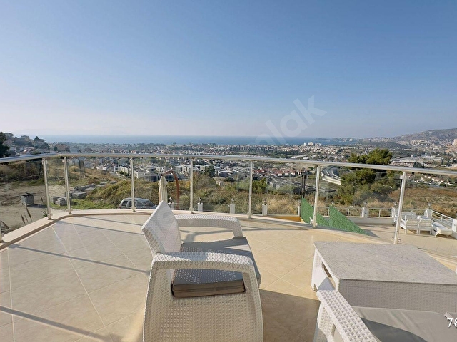 BU HAFTAYA ÖZEL FİYAT İLE-FULL MANZARA-ÖZEL HAVUZ-KAPALI-OTOPARK-BAHÇE-3+2-EŞYALI-FIRSAT VİLLA - Görsel 19