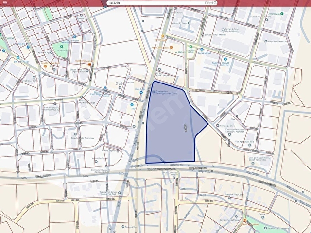 Sincan Vatan Cad 101576 Ada 1 Parsel Rekreasyon 500m2 Hisse Tapu - Görsel 13