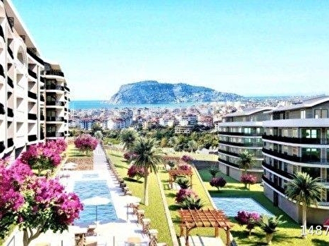 ALANYA OBA 2+1 150M2 BAHÇE DUBLEKS LÜKS SİTEDE FULL AKTİVİTELİ FIRSAT - Görsel 2