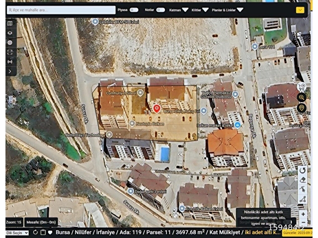 BURSA NİLÜFER BALKAN SATILIK 4+1 DUBLEX DAİRE SİTE İÇİNDE - Görsel 26