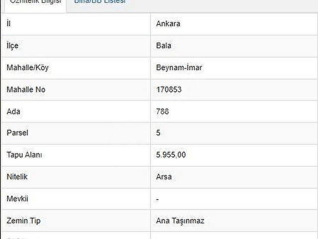 KAPLAN İNŞ.& GAYRİMANKUL BALA BEYNAM ORMANINA KOMŞU VİLLA PARSEL ARSA - Görsel 12