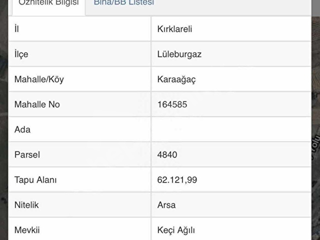 SATILIK ARSA
