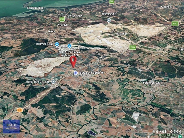 NİLÜFER BADIRGA İSTANBUL-İZMİR OTOYOLUNA CEPHELİ SATILIK TARLA - Görsel 11