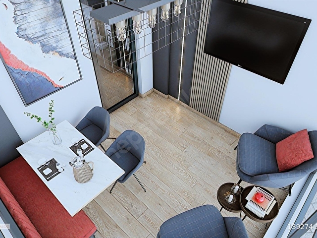 TEK KAT-YATAY MİMARİ-1750 M2 BAHÇE-330 M2 KULLANIM ALANLI VİLLA - Görsel 21