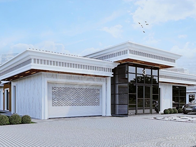 TEK KAT-YATAY MİMARİ-1750 M2 BAHÇE-330 M2 KULLANIM ALANLI VİLLA - Görsel 2