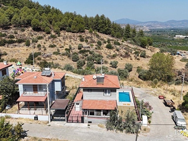 SELÇUK/ACARLAR MAH. MANZARALI HAVUZLU DULEKS VİLLA - Görsel 22