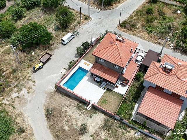 SELÇUK/ACARLAR MAH. MANZARALI HAVUZLU DULEKS VİLLA - Görsel 30