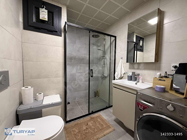 SEYREKTE HAVUZLU SİTEDE SATILIK 1+1 DAİRE - Görsel 24