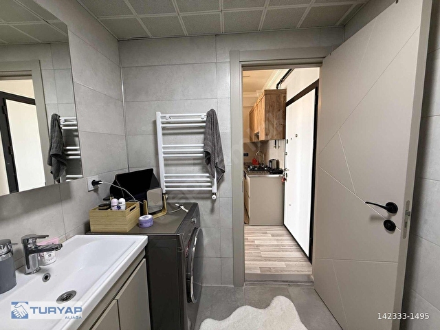 SEYREKTE HAVUZLU SİTEDE SATILIK 1+1 DAİRE - Görsel 25