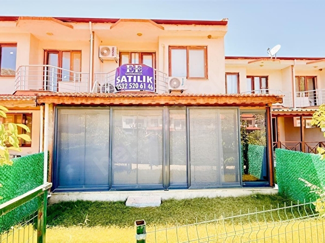 Karaburun Karareis Mavi Yaşam sitesi Full eşyalı,SATILIK Villa!! - Görsel 12