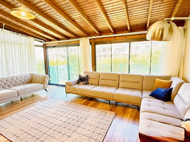 Karaburun Karareis Mavi Yaşam sitesi Full eşyalı,SATILIK Villa!! - Görsel 22