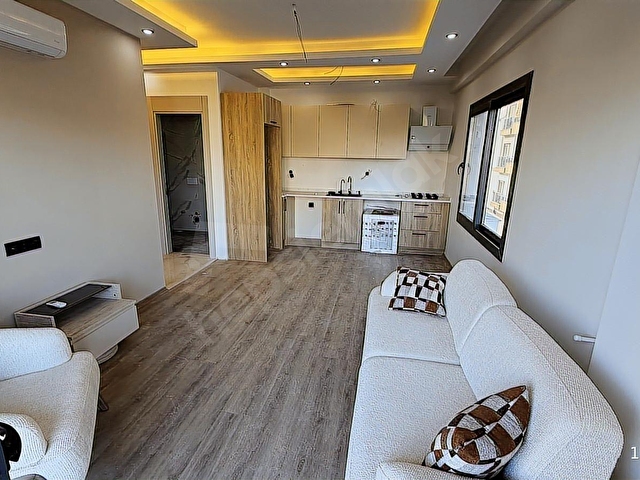 ERDEMLİ MERKEZ 1+1 HAVUZLU LÜKS DENİZ MANZARALI SATILIK DAİRE - Görsel 8