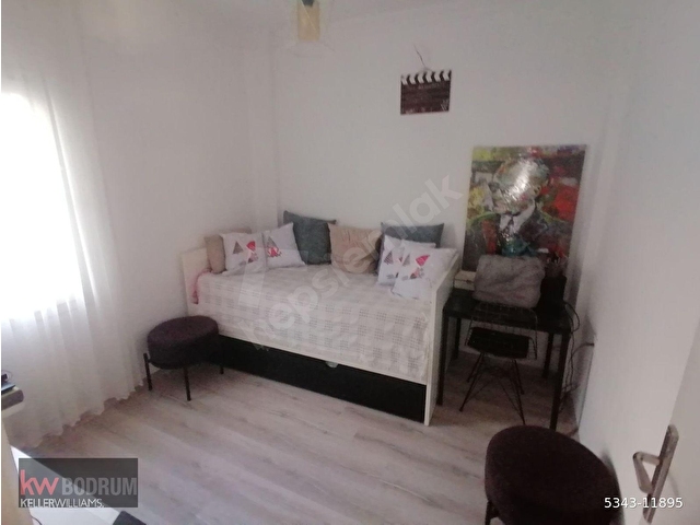 Bodrum Turgutreiste satılık üst kat tripleks - Görsel 11