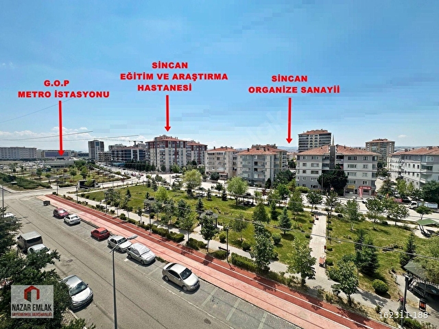 NAZAR EMLAK DAN 3+1 METRO VE HASTANE KARŞISI SİTE İÇİNDE DAİRE - Görsel 16