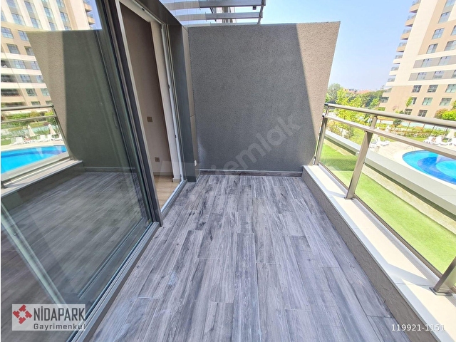 NİDAPARK GAYRİMENKULDEN OFİS KULLANIMINA UYGUN HAVUZ VE PEYZAJ MANZARALI 2+1 - Görsel 15