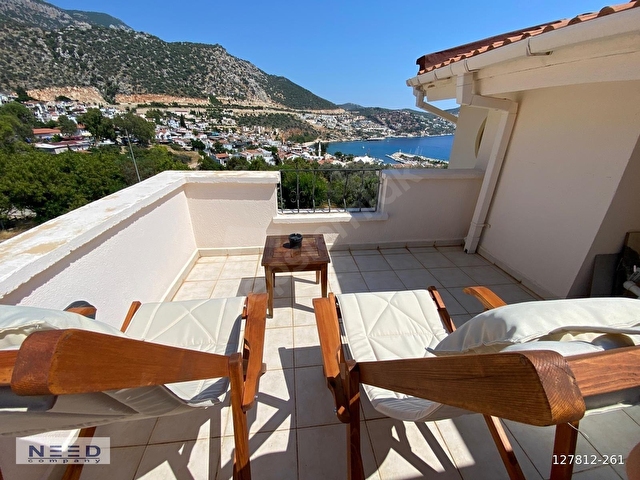 Kalkan merkezde 2+1 deniz manzaralı daire - Görsel 13
