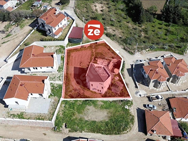 DATÇA KIZLANDA FULLDENİZ MANZARALI 946 M2 ARSA İÇİNDE 5+2 VİLLA - Görsel 3