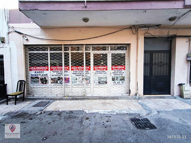 Satılık Dükkan İzmir Karabağlar Bozyaka Dalgıçlar Mevkii İstikbal Mob. Yakınında