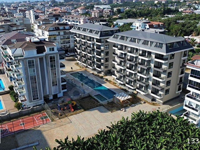 SATILIK LÜKS SİTE İÇERİSİNDE 1+1 EŞYALI DAİRE - Görsel 14