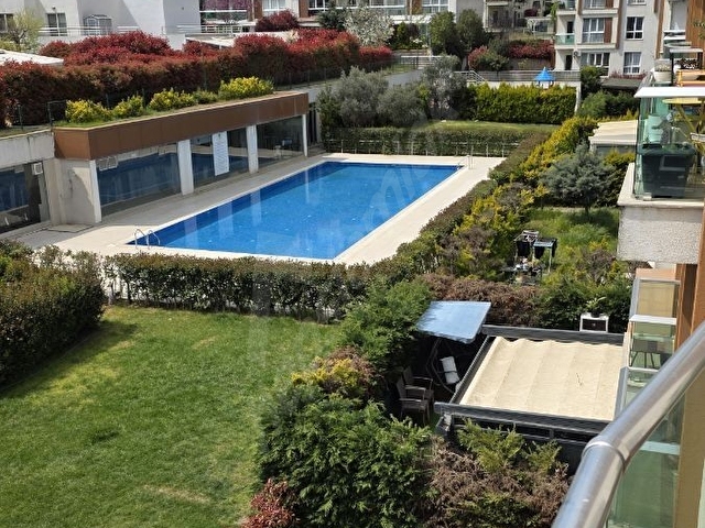 BAHÇE KURTKÖY SİTESİNDE 1+1 60 M2 MOBİLYALI KİRALIK DAİRE - Görsel 20