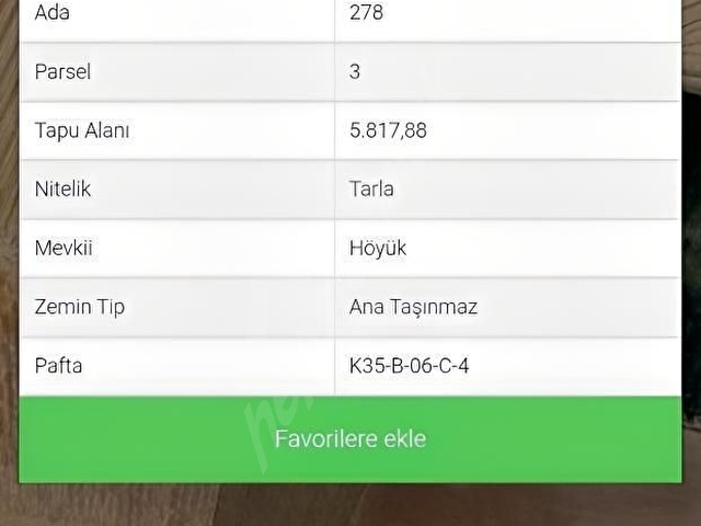 KAYSERİ MELİKGAZİ AĞIRNAS 5.817m2 YOLA SIFIR SULU TARLA YATIRIML - Görsel 24