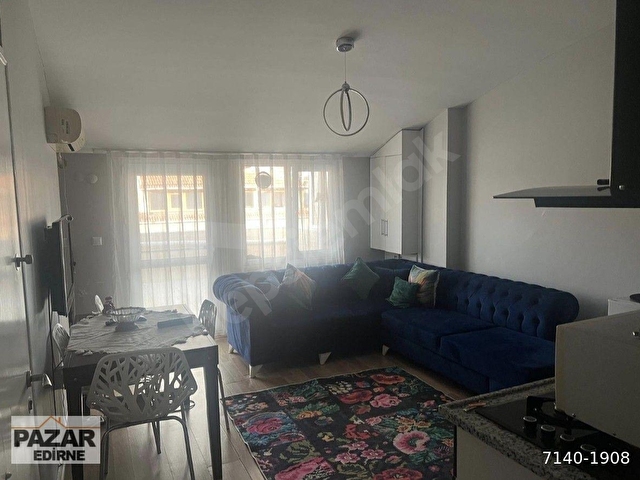 HERŞEY DAHİL,DEVLET HASTANESİNE ÇOK YAKIN,FULL EŞYALI,KOMBİLİ.TERASLI 1+1 DAİRE - Görsel 6