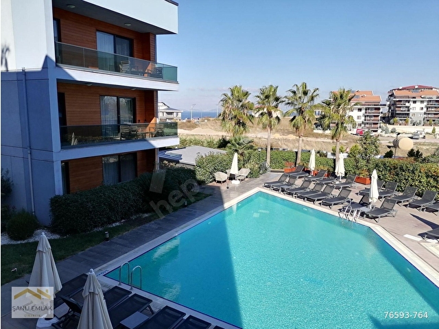 YATIRIMLIK!! ŞANLI EMLAKTAN...ÇINARCIK KORUDA,YENİ BİNADA 1+1 EŞYALI REZİDANS DAİRE - Görsel 10
