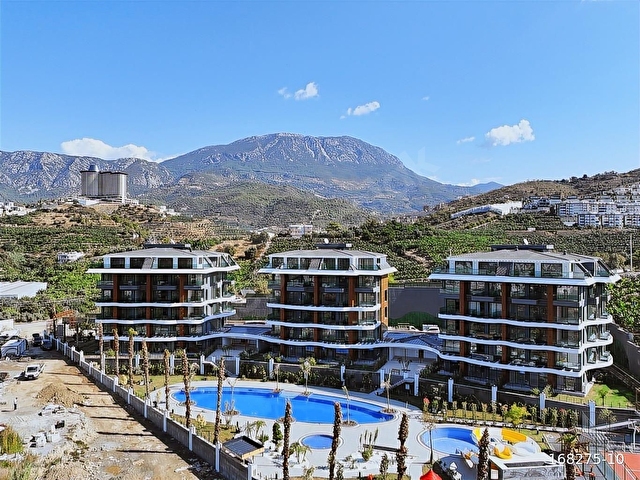 AKR Velux Alanya | 1+1 Daire | Deniz Manzaralı | Full Aktiviteli