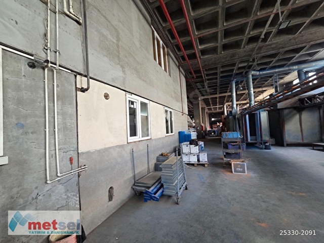 metsel AKÇABURGAZ SANAYİ BÖLGESİ 2100 m2 ZEMİNE BASAN GİRİŞ KAT - Görsel 26