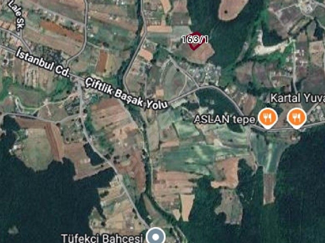 ÇATALCA ÇİFTLİKKÖYDE 760m2 YOLA CEPHELİ FIRSAT TARLA - Görsel 2