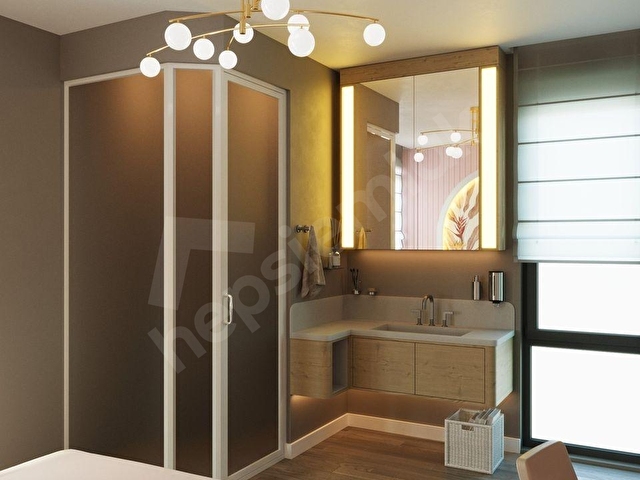 ADRESS BAĞLICA KONAKLARINDA ULTRA LÜKS 350 m2 4+1 AKILLI VİLLA - Görsel 12