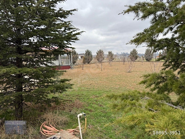 KENTAŞTAN GÖLBAŞI HACILARDA SATILIK VİLLA ARSASI 1500 M2 - Görsel 25