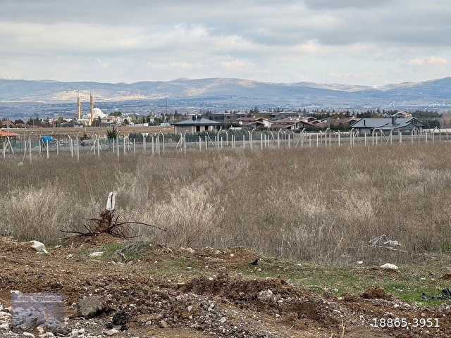 KENTAŞTAN GÖLBAŞI HACILARDA SATILIK VİLLA ARSASI 1500 M2 - Görsel 28