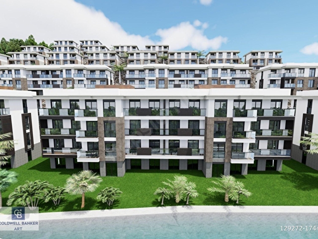 DİDİM AKBÜKTE PANORAMİK DENİZ MANZARALI PRESTİJLİ PROJEDE 1+1 - Görsel 4