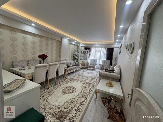 BİLSA kat 5 iki balkonlu 185 metre iki bloklu sitede