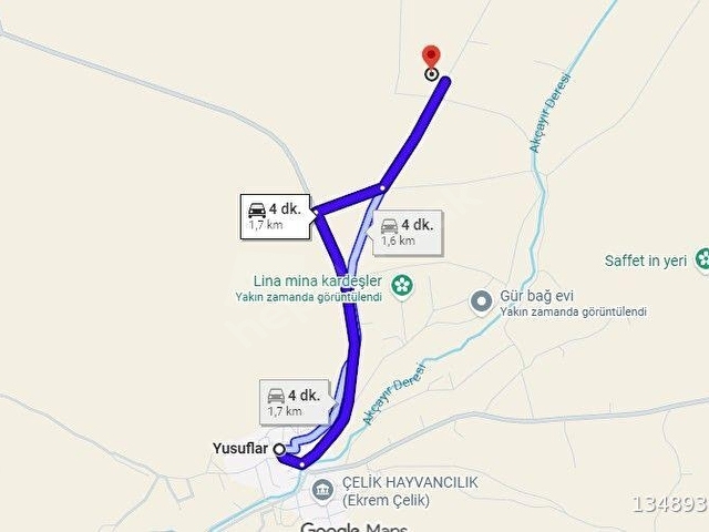 HALİT TURAN GAYRIMENKUL**YUSUFLAR MAH.YATIRIMLIK MÜKEMMEL 2.652M2 YOLU VAR*** - Görsel 7