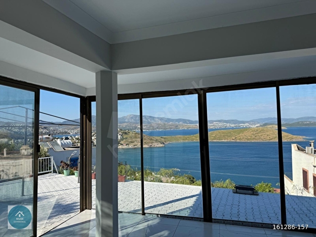 Bodrum Bağla Sitesi Özel Plajlı Bahçeli KİRALIK 3+1 Villa - Görsel 3