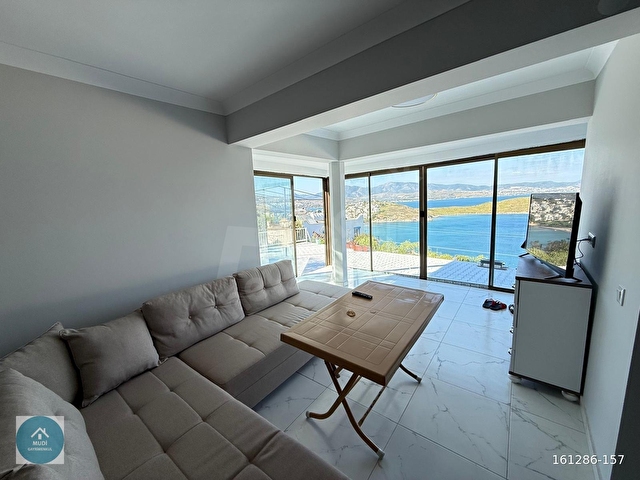 Bodrum Bağla Sitesi Özel Plajlı Bahçeli KİRALIK 3+1 Villa - Görsel 15
