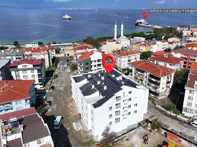 ÇANAKKALE LAPSEKİ TAM DENİZE YAKIN 2+1 SATILIK DAİRE - Görsel 11