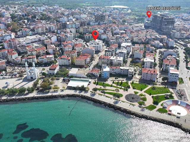 ÇANAKKALE LAPSEKİ TAM DENİZE YAKIN 2+1 SATILIK DAİRE - Görsel 9