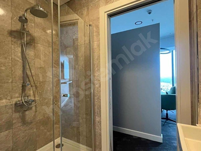 SKYLAND İSTANBUL 130 m2 FULL EŞYALI KİRALIK OFİS-اجاره آفیس - Görsel 12