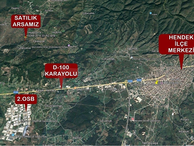 269-ŞEKERGAYRİMENKUL İLÇEYE YAKIN SATILIK 2010 m2 HOBİ BAHÇESİ - Görsel 10