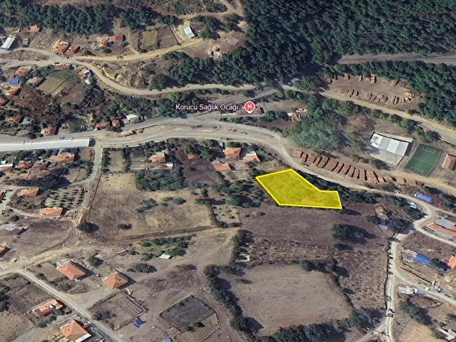 LION EMLAKTAN İVRİNDİ KORUCUDA 2.234M² KÖY MERKEZİNDE ARAZİ - Görsel 8